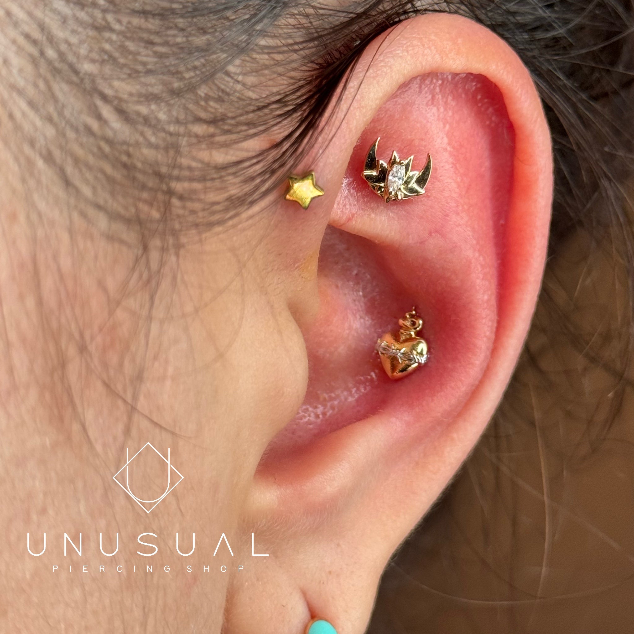 Spiny Heart | Piercing oro 14kt