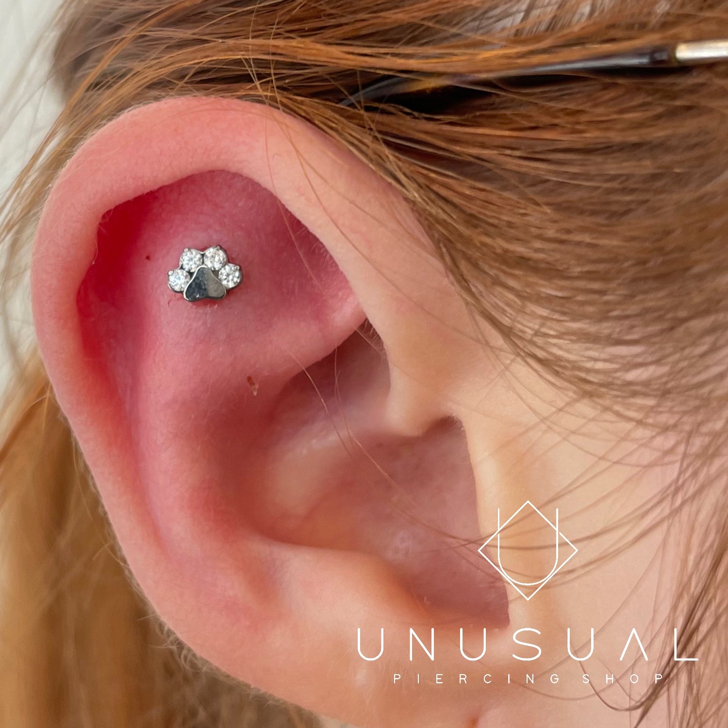 Mini Paw Piercing - UnusualPiercingShop.com
