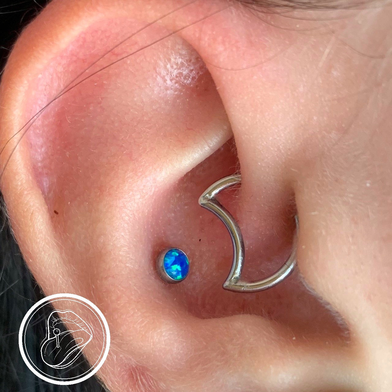 Moon Clicker Piercing - UnusualPiercingShop.com