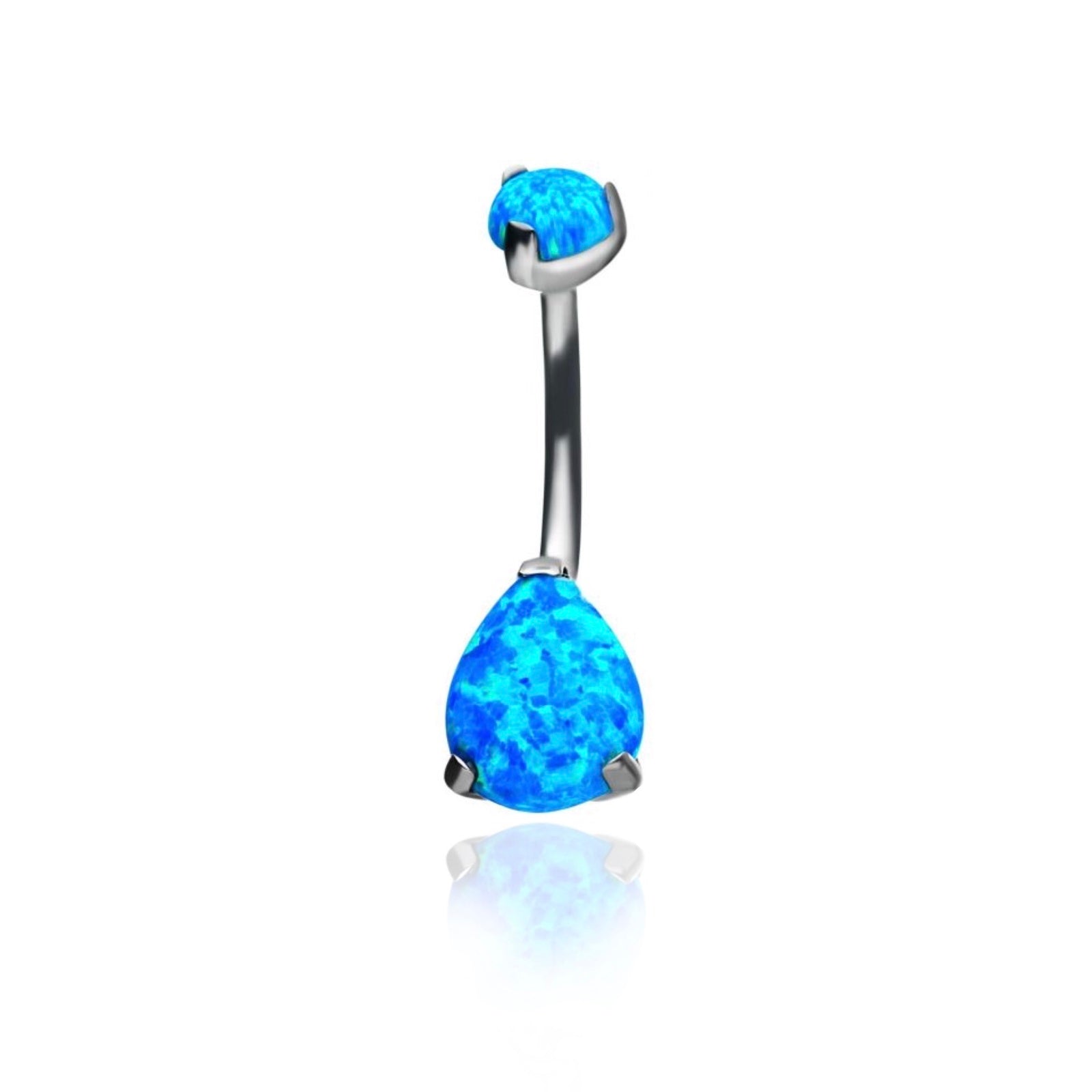Blu Opal Navel Piercing - UnusualPiercingShop.com