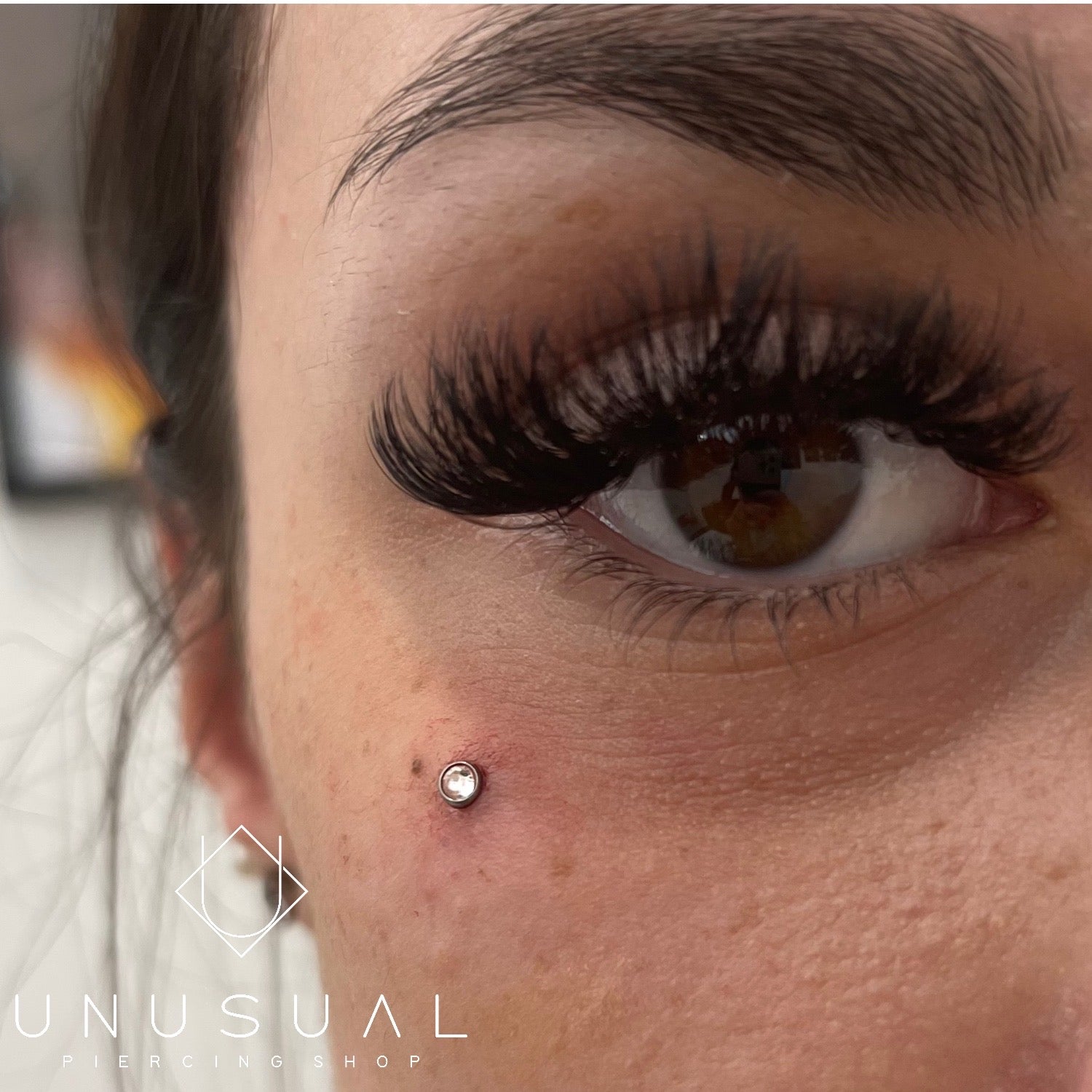White Dermal Piercing - UnusualPiercingShop.com