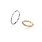 Bright Nostril Clicker Piercing - UnusualPiercingShop.com