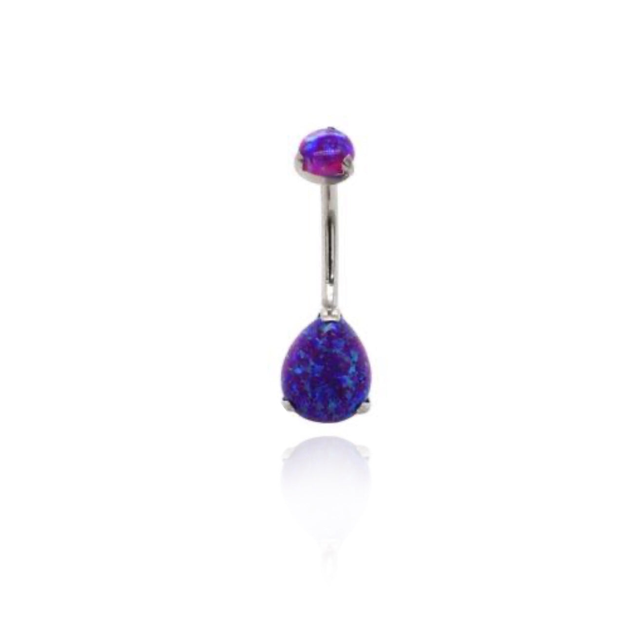 Violet Opal Navel Piercing - UnusualPiercingShop.com