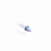 Blu Opal Spike Nipple Piercing - UnusualPiercingShop.com