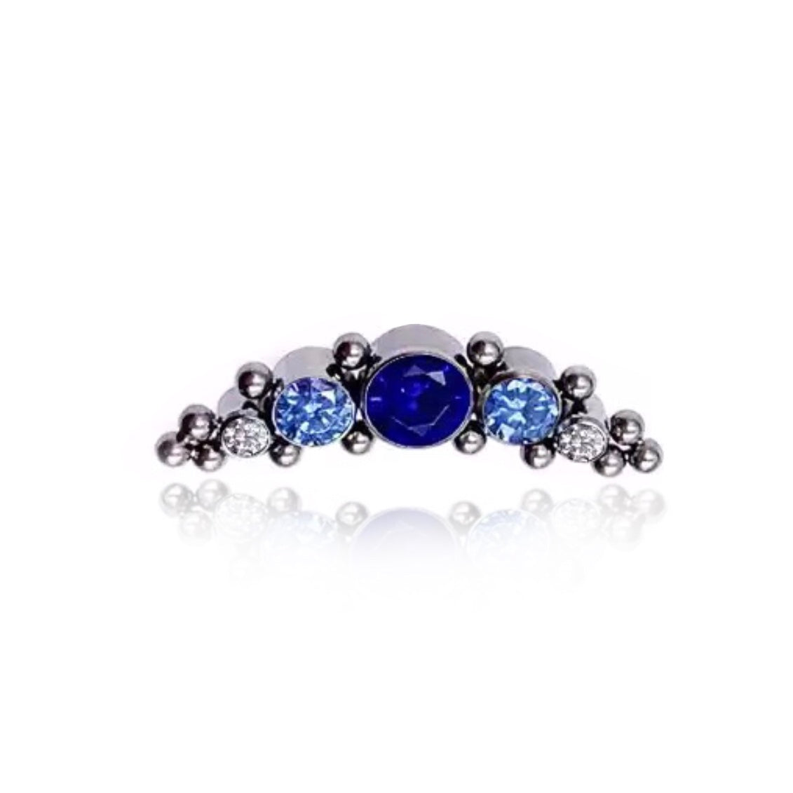 Big Blu Cluster Piercing - UnusualPiericngShop.com