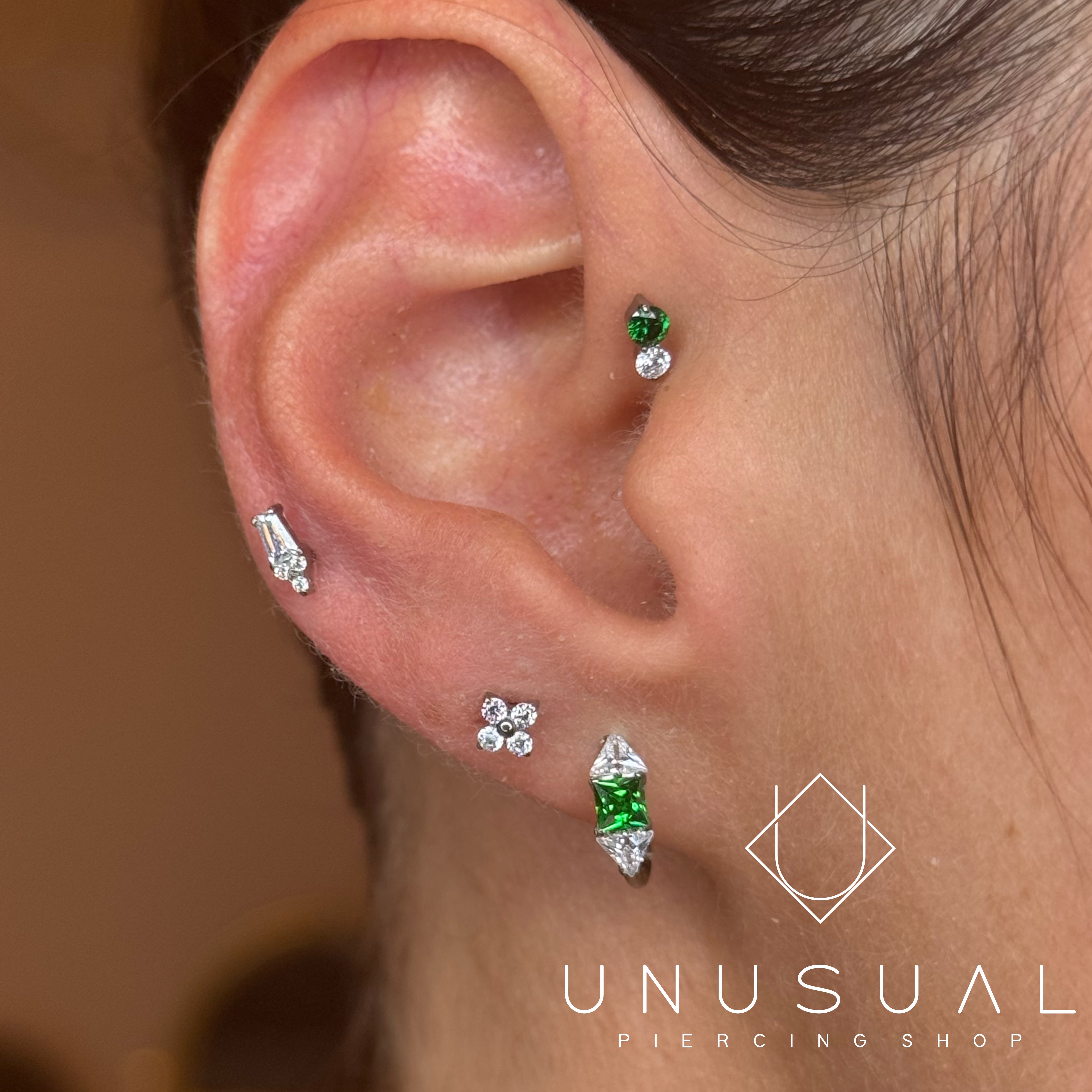 Odette | Clicker Piercing Titanio