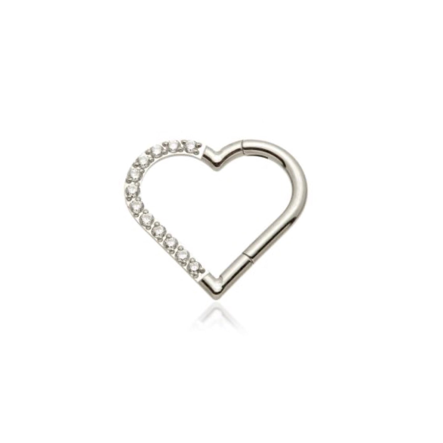 Heart Clicker Piercing - UnusualPiercingShop.com