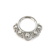 Silver Bohemian Piercing - UnusualPiercingShop.com