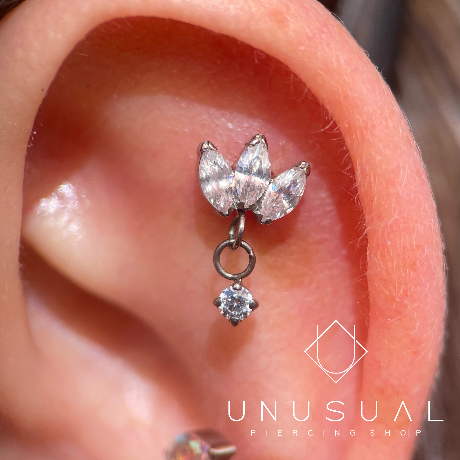 Pendant Marquise Piercing - UnusualPiercingShop.com