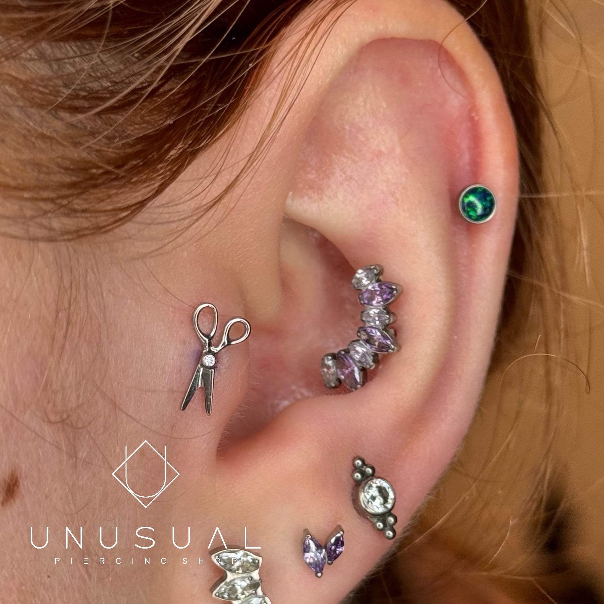 Scissor | Piercing Titanio