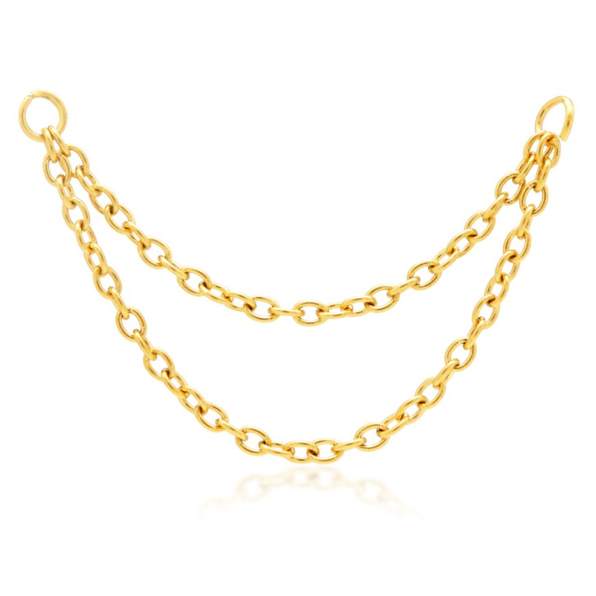 Catenina Piercing Doppia - UnusualPiercingShop.com