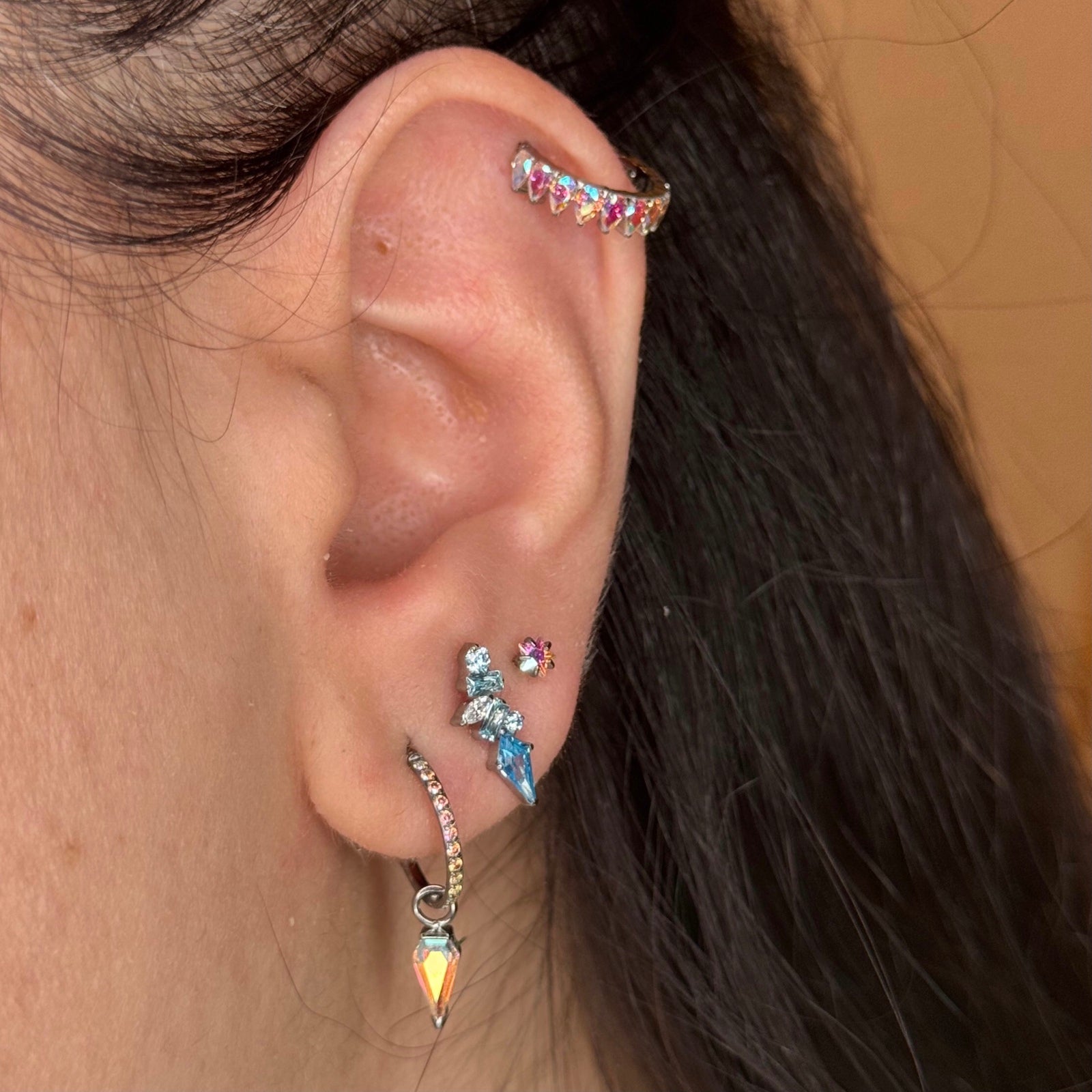 Queen Crown | Conch Piercing Titanio - UnusualPiercingShop.com