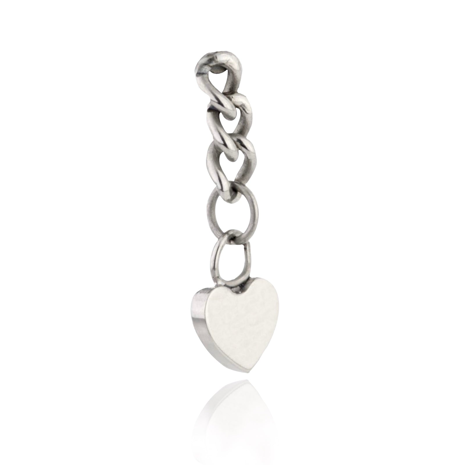 Chained Heart Piercing Titanio - UnusualPiercingShop.com