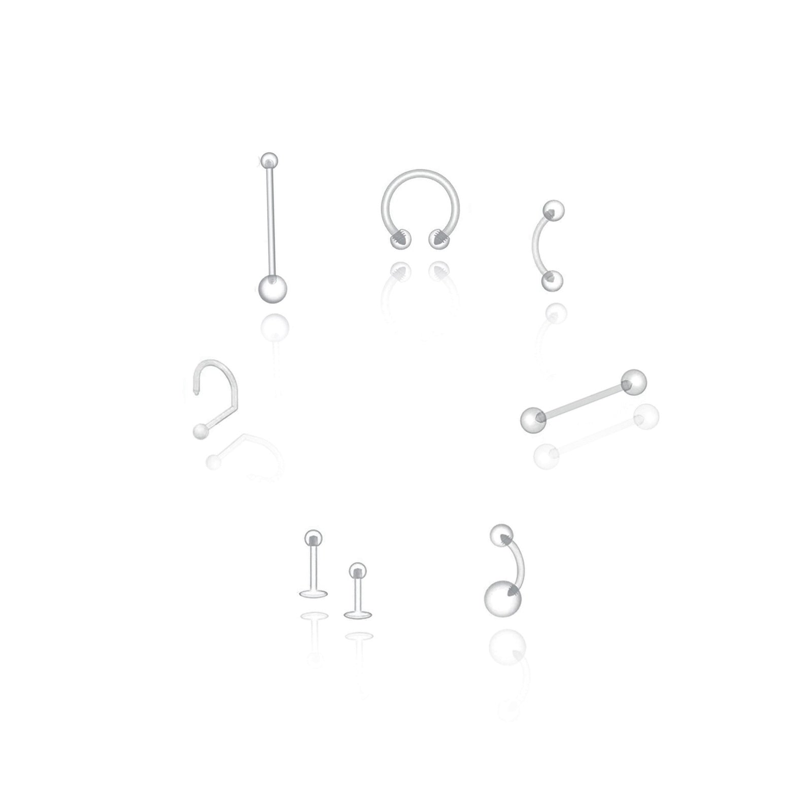 Piercing in teflon per intervento - UnusualPiercingShop.com