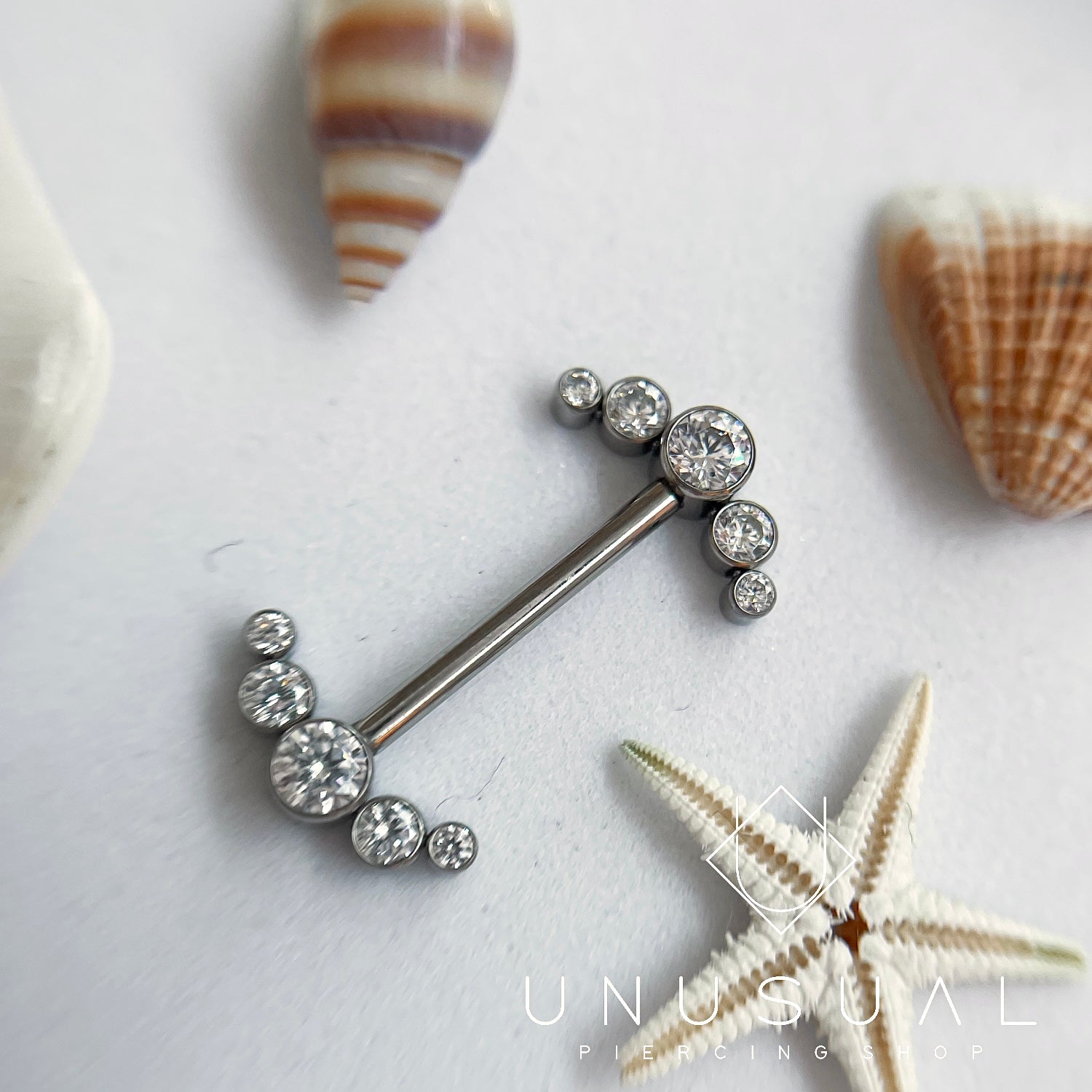 Princess Nipple Piercing - UnusualPiercingShop.com