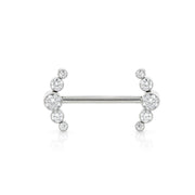 Princess Nipple Piercing Titanio - UnusualPiercingShop.com
