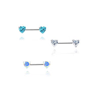 Queen of Hearts Nipple Piercing - UnusualPiercingShop.com