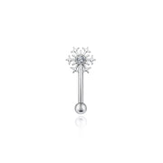 Snowflake Rook Piercing Titanio - UnusualPiercingShop.com