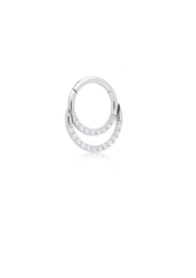 Bright Double Septum Piercing Titanio - UnusualPiercingShop.com