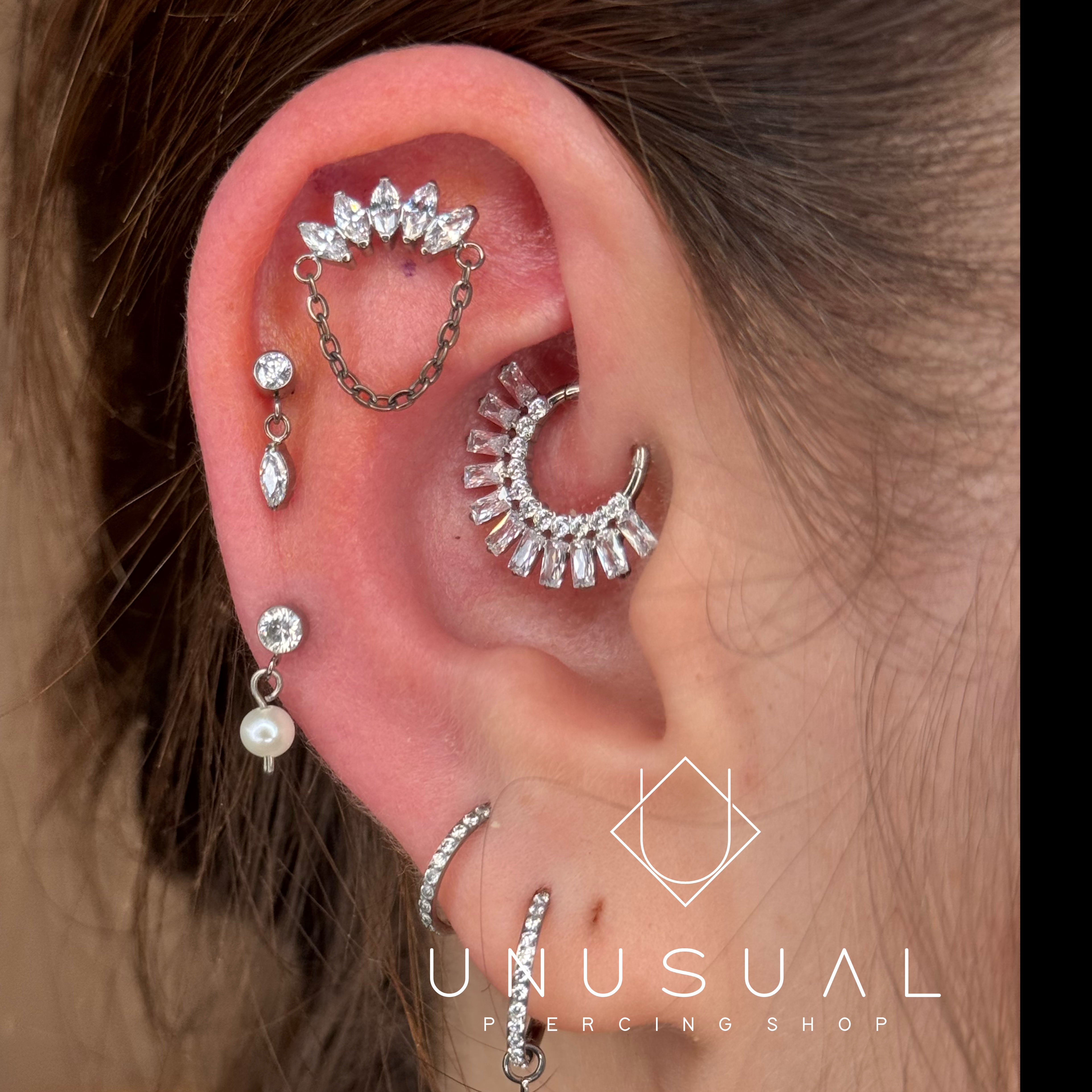 Dangle | Piercing Titanio