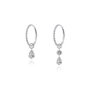 Shining Drop | Clicker Piercing Titanio - UnusualPiercingShop.com