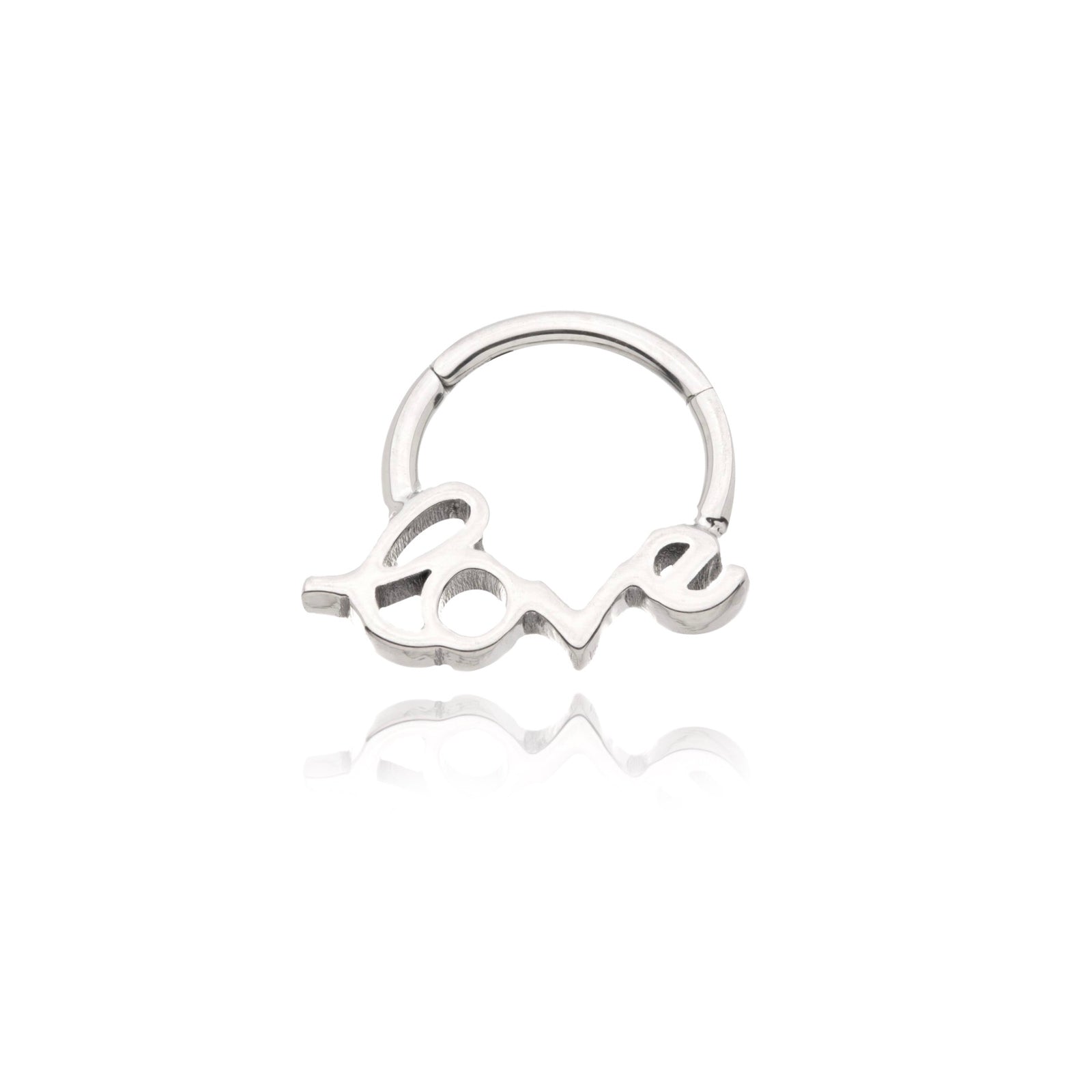 Love | Daith Piercing Titanio - UnusualPiercingShop.com