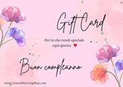 Gift Card di Compleanno - UnusualPiercingShop.com