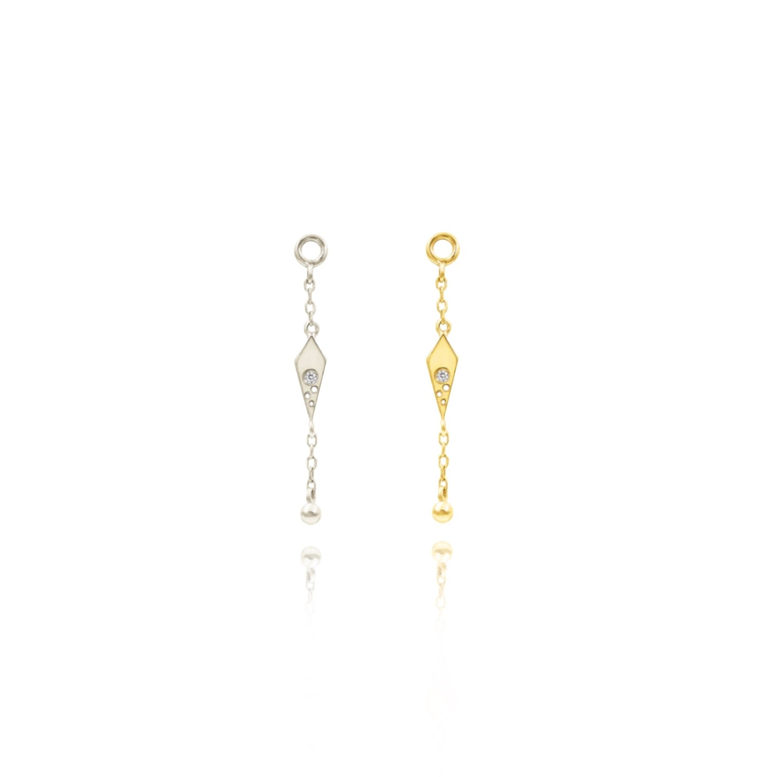 Sawyer | Catenina Piercing Oro 14kt - UnusualPiercingShop.com