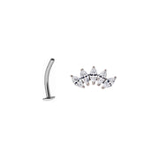 Marquise Floating Navel Piercing - UnusualPiercingShop