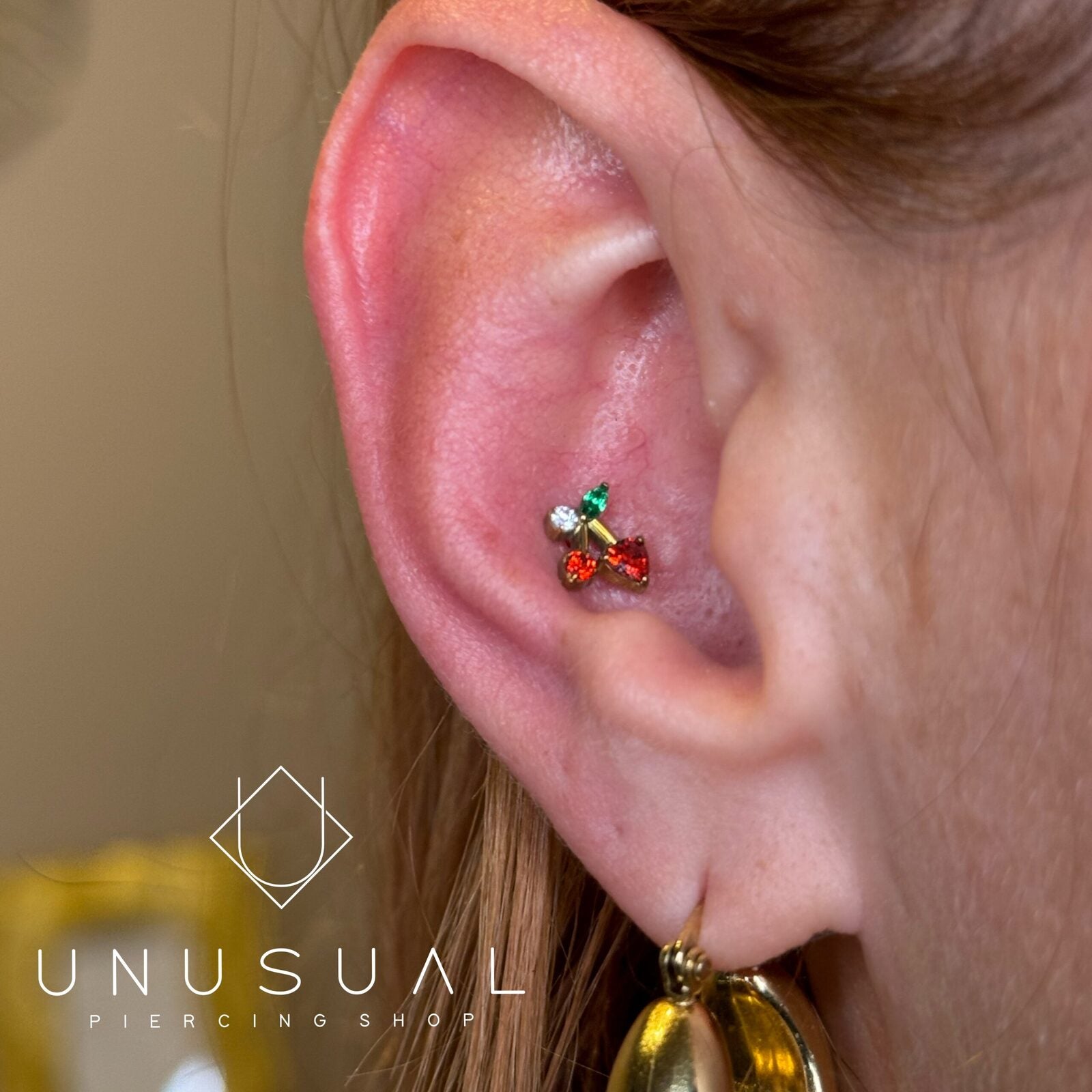Cherry Love | Piercing Titanio - UnusualPiercingShop.com