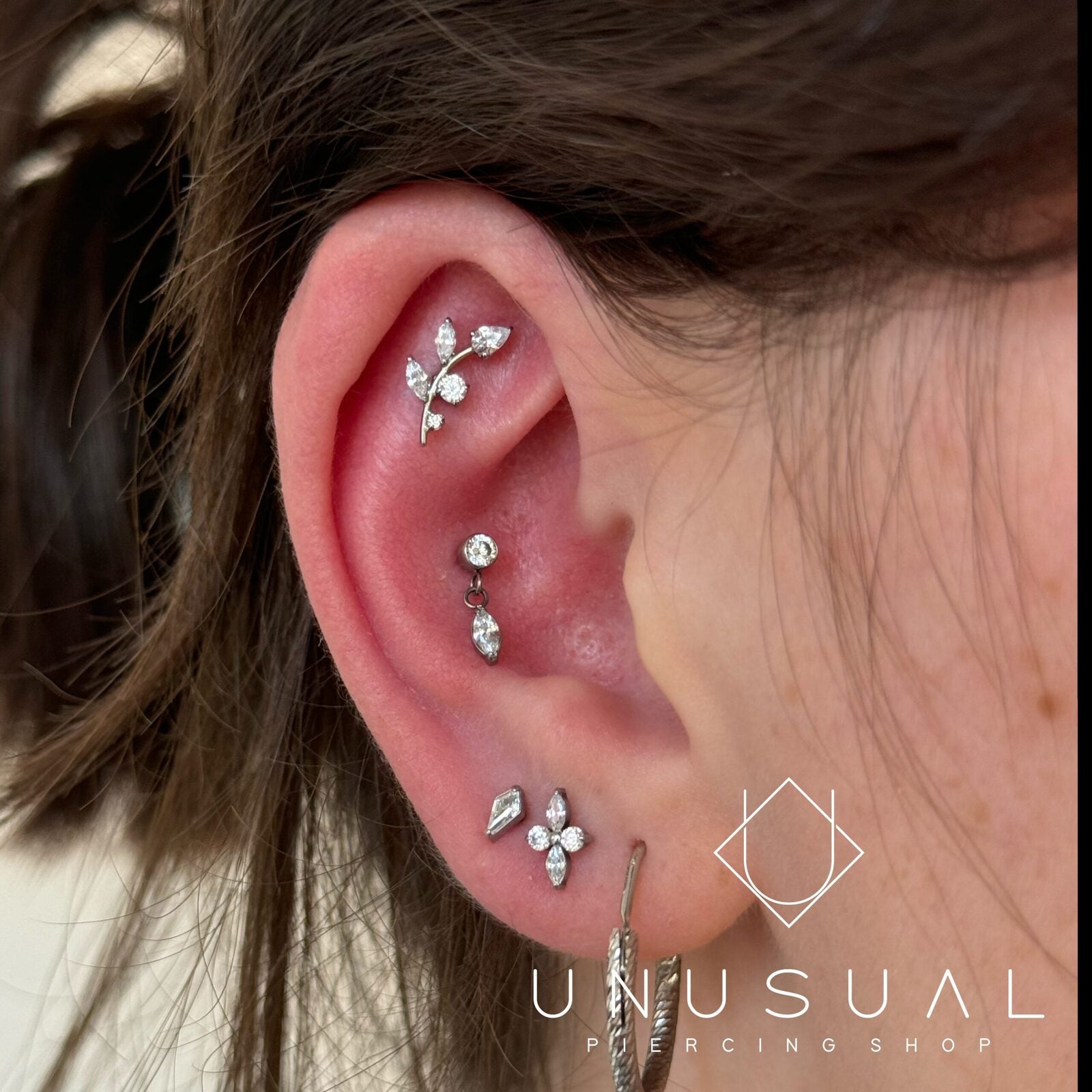 Flower Branch | Piercing Titanio - UnusualpiercingShop.com