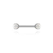 Pearl Nipple Piercing titanio - UnusualPiercingShop.com