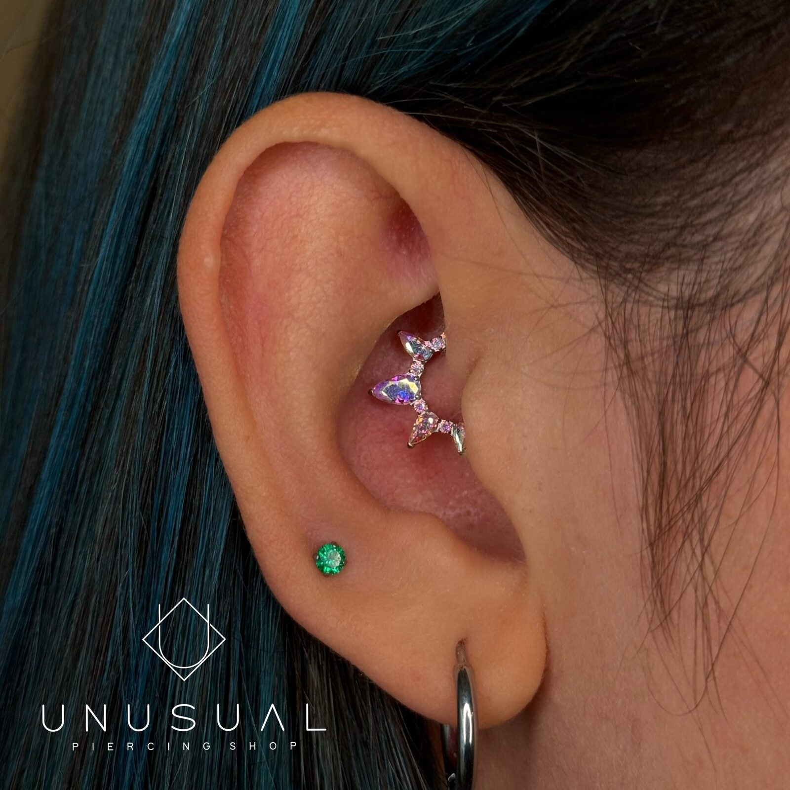 Britney | Daith Piercing Titanio - UnusualPiercingShop.com