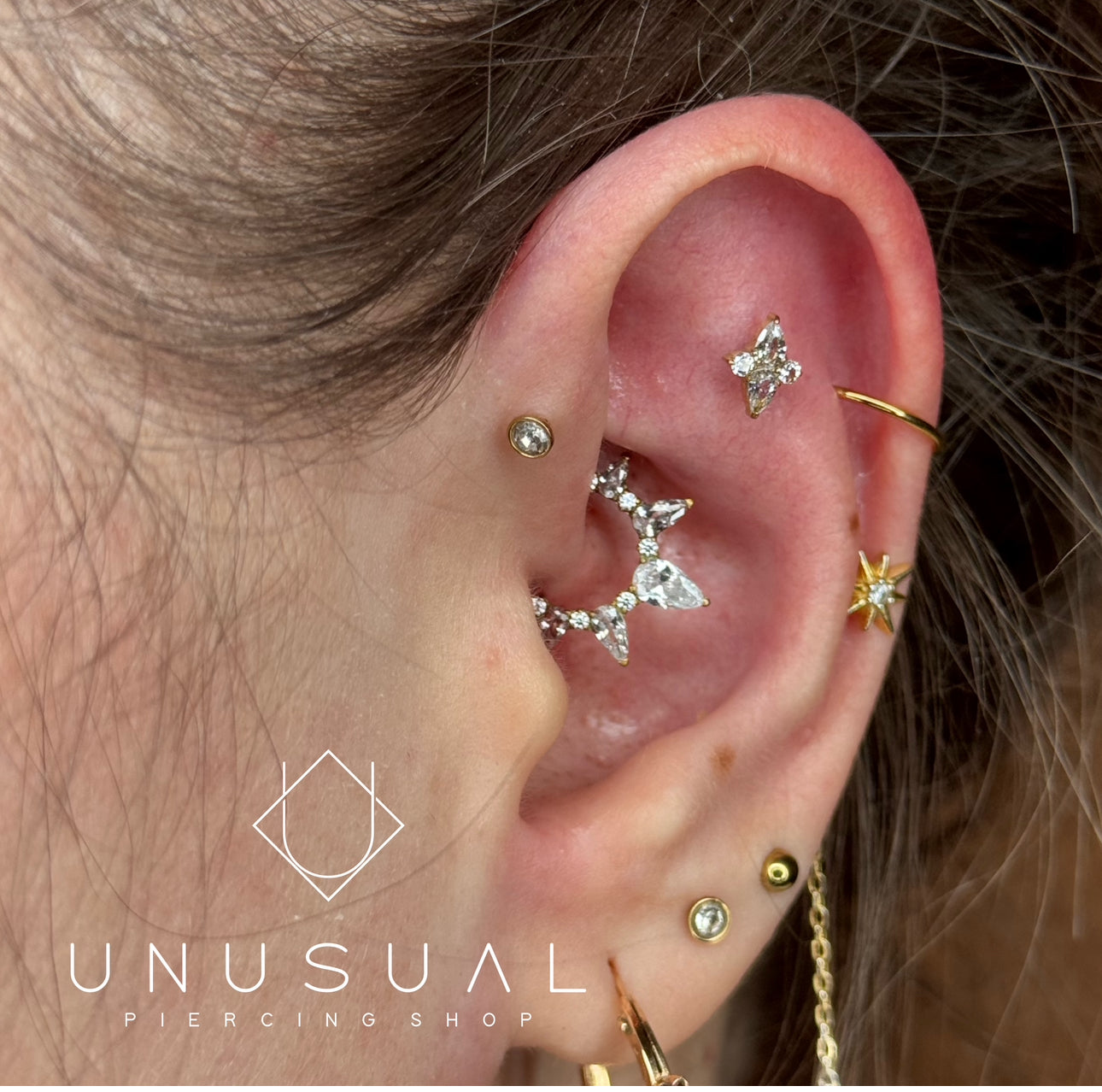 Britney | Daith Piercing Titanio - UnusualPiercingshop.com