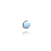 Light Blu Opal | Piercing Lingua Titanio - UnusualPiercingShop.com