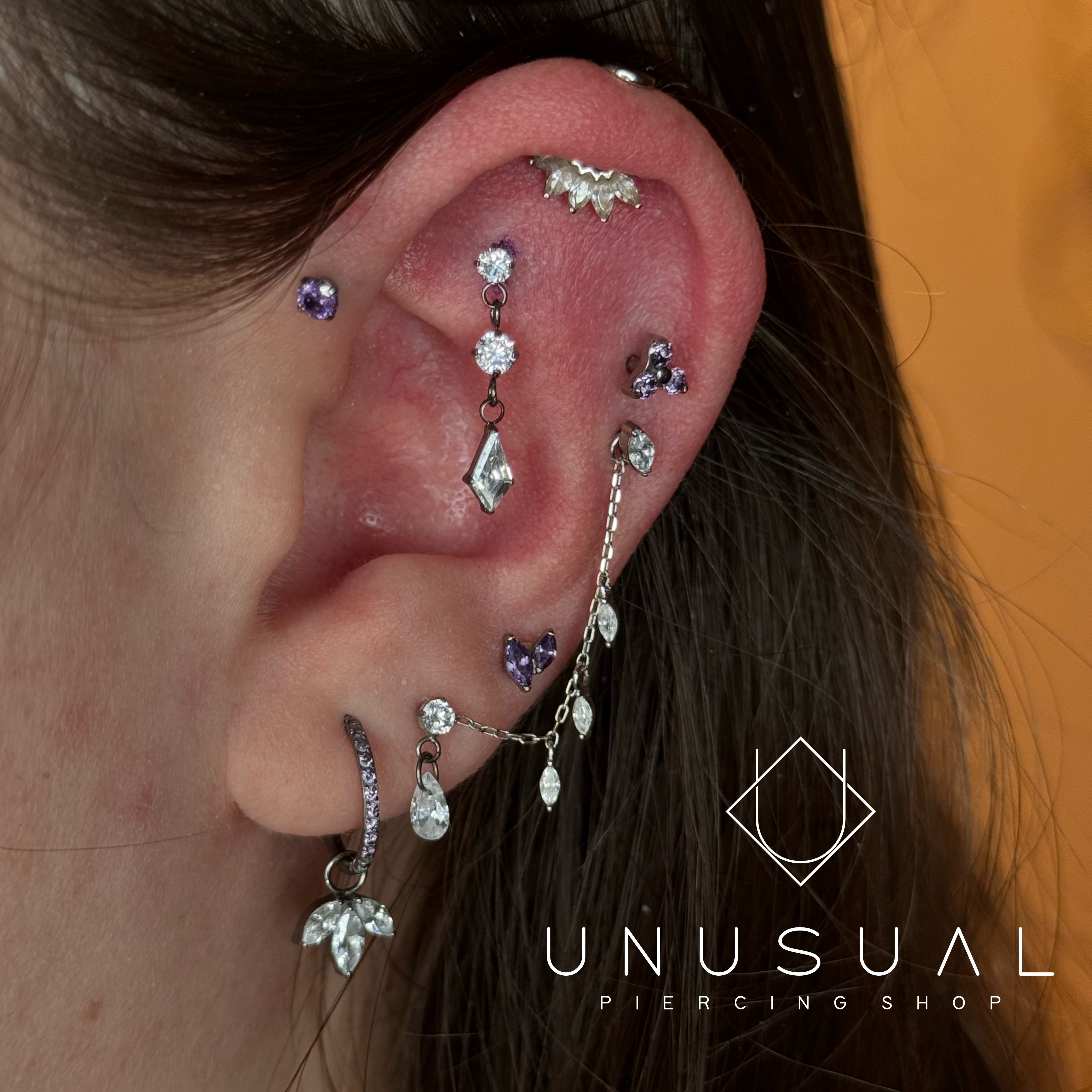Astrid | Piercing Titanio