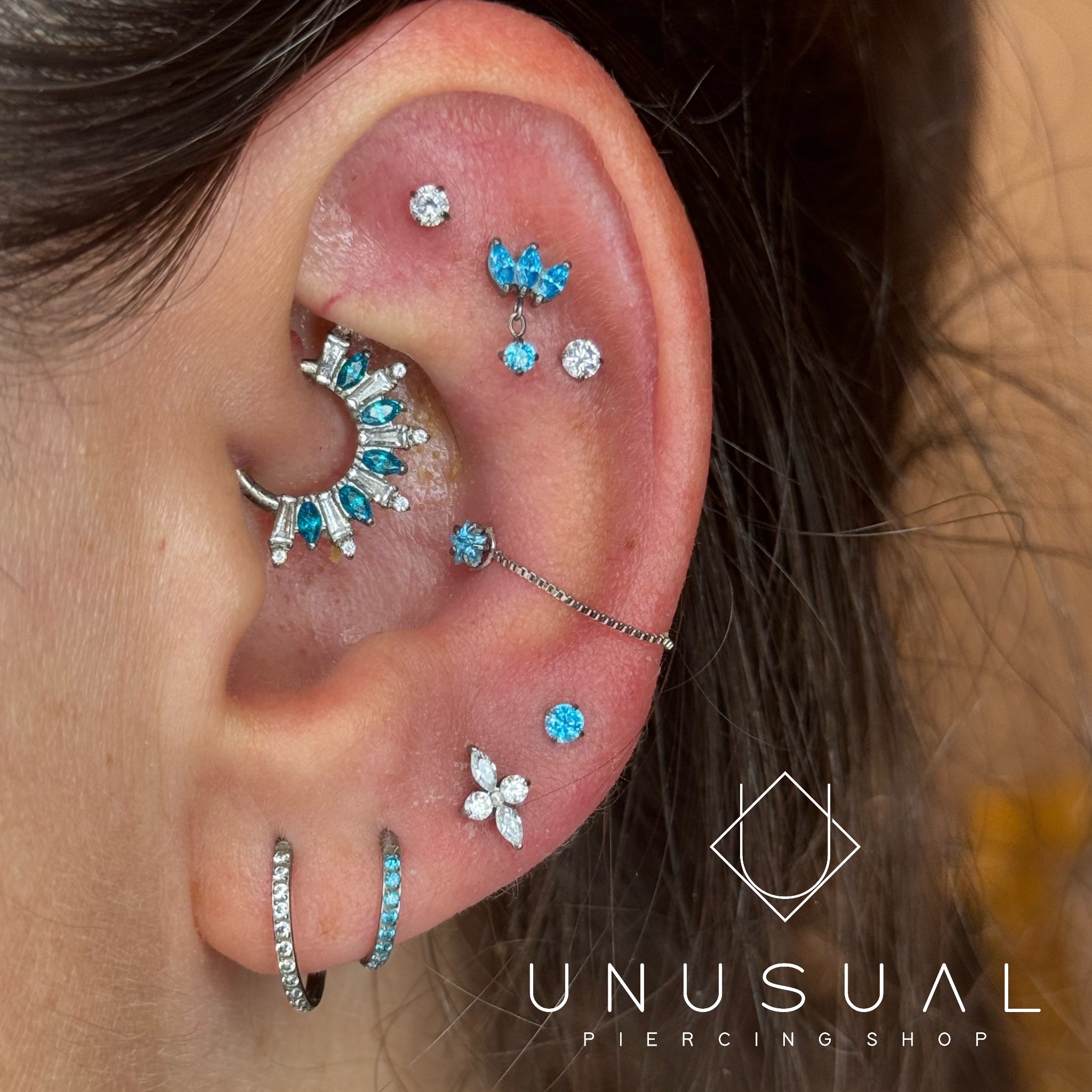 Colored Clicker | Piercing Titanio