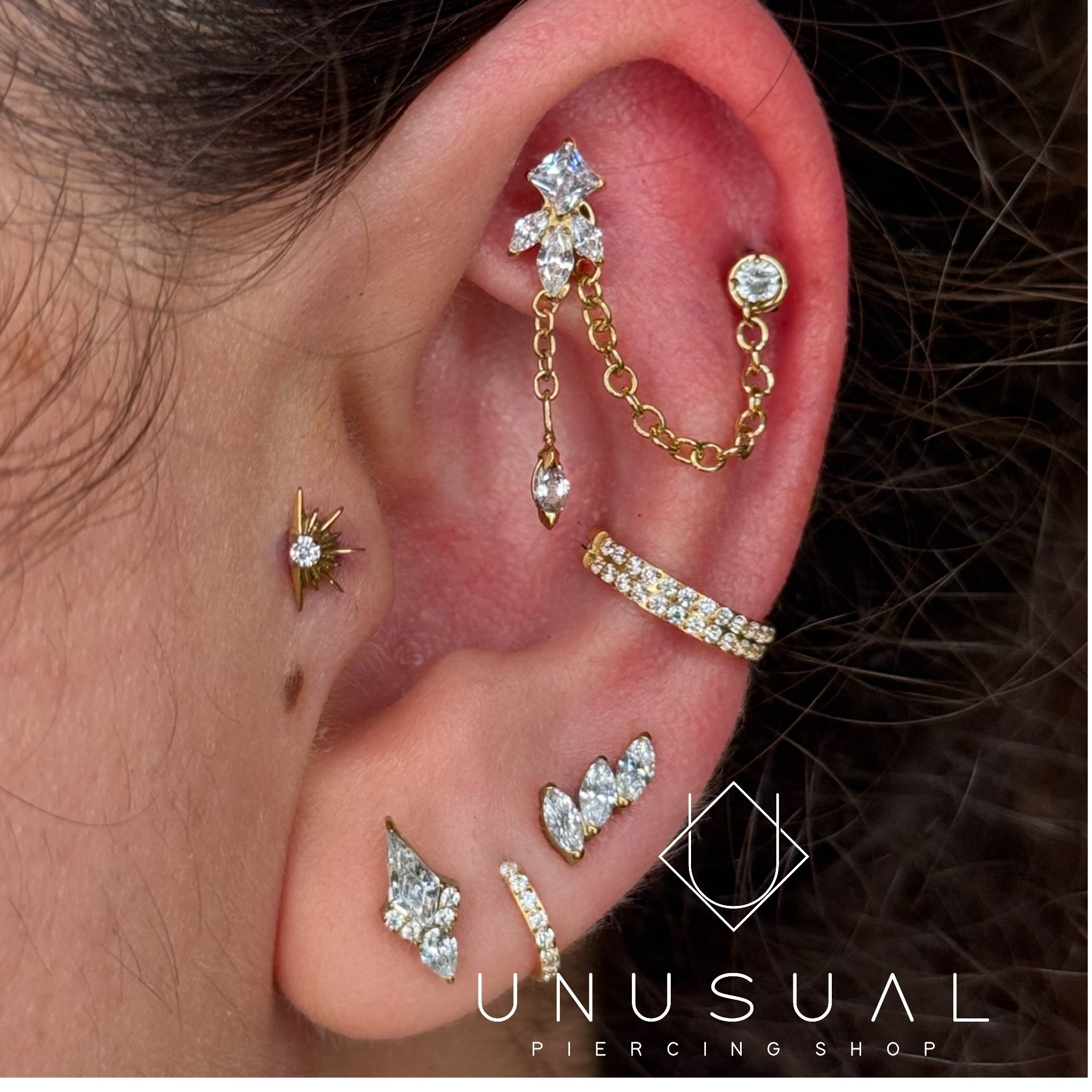 Sunrise | Piercing Titanio - UnusualPiercingShop
