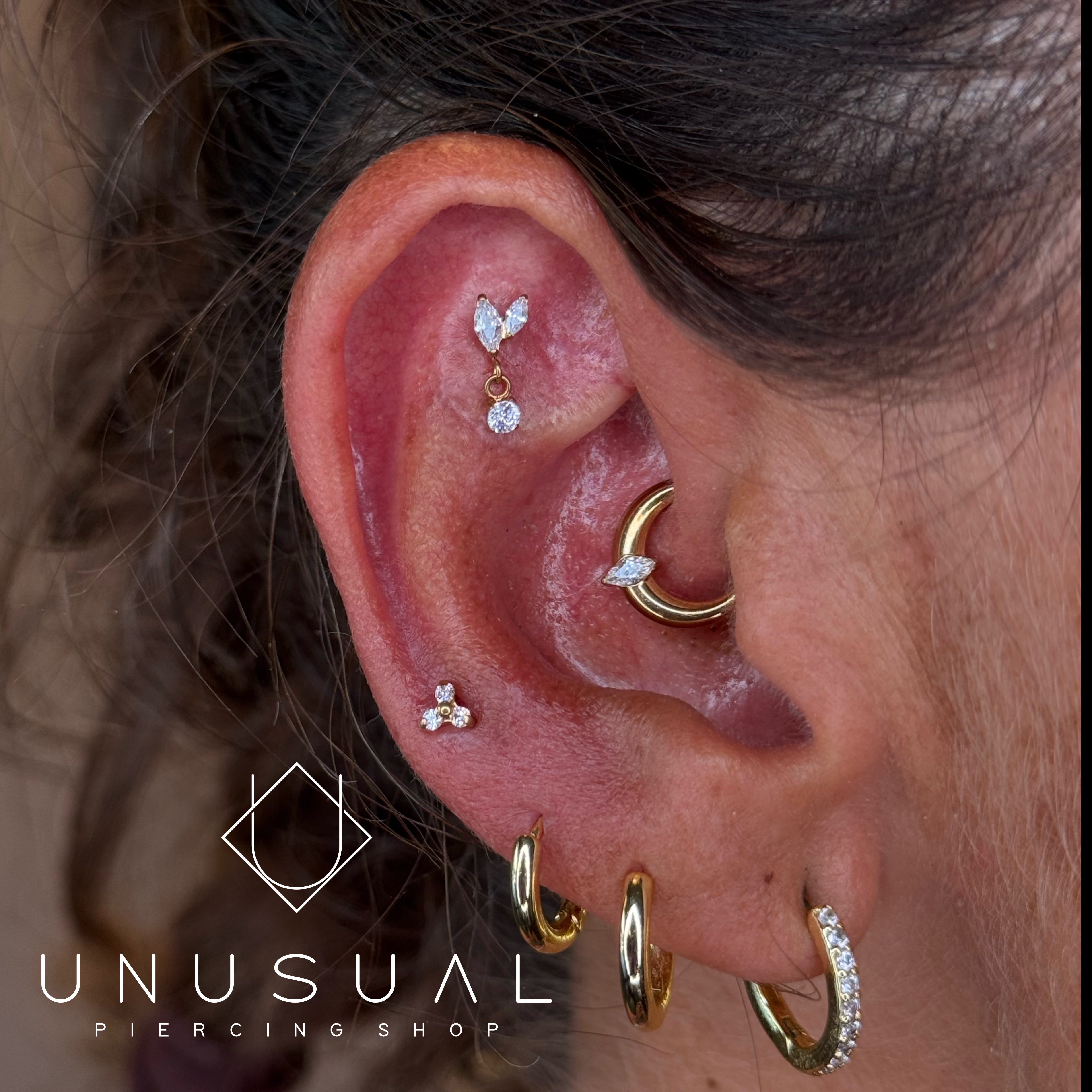 Solaris | Daith Piercing Titanio