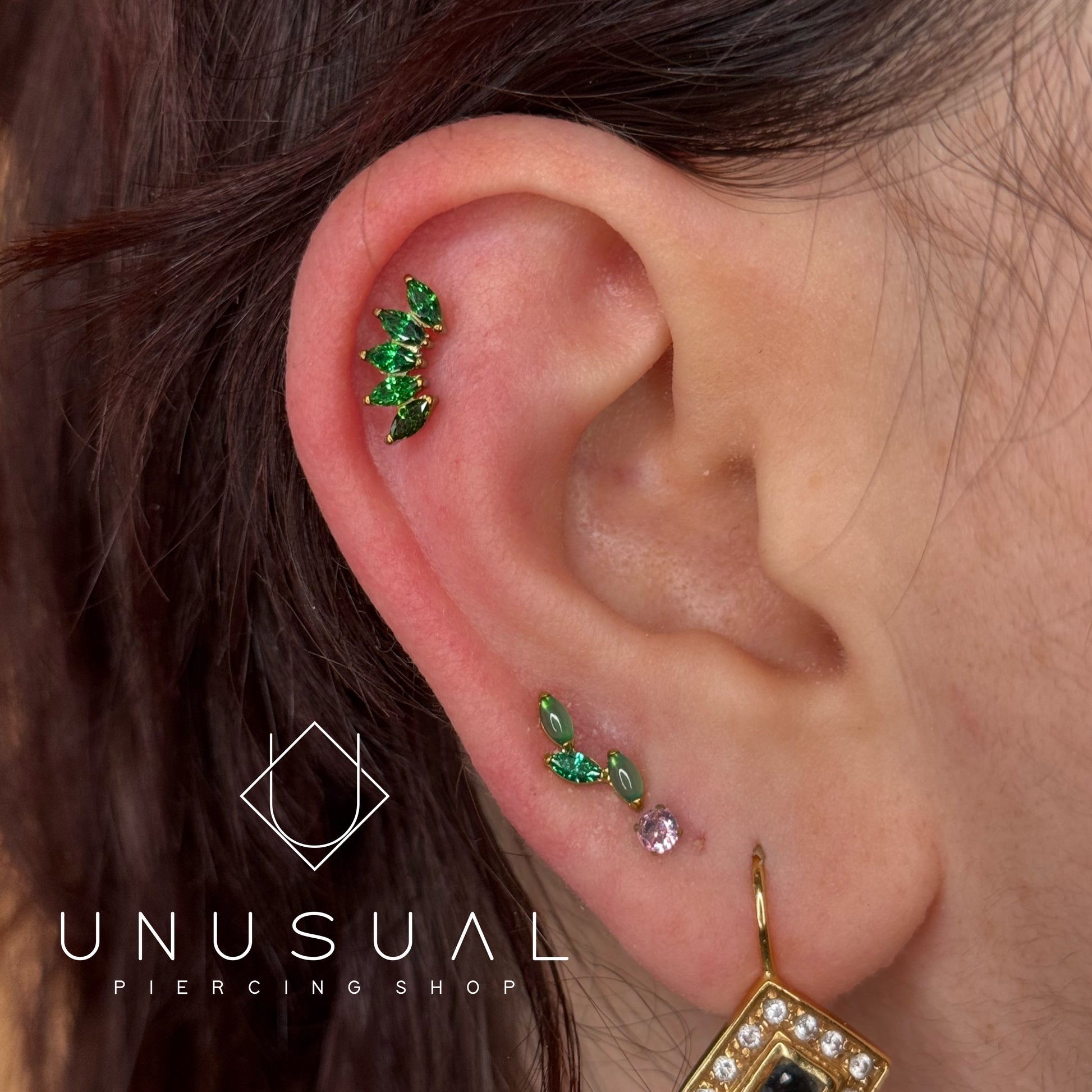 Big marquise | piercing titanio - unusualpiercingshop.com