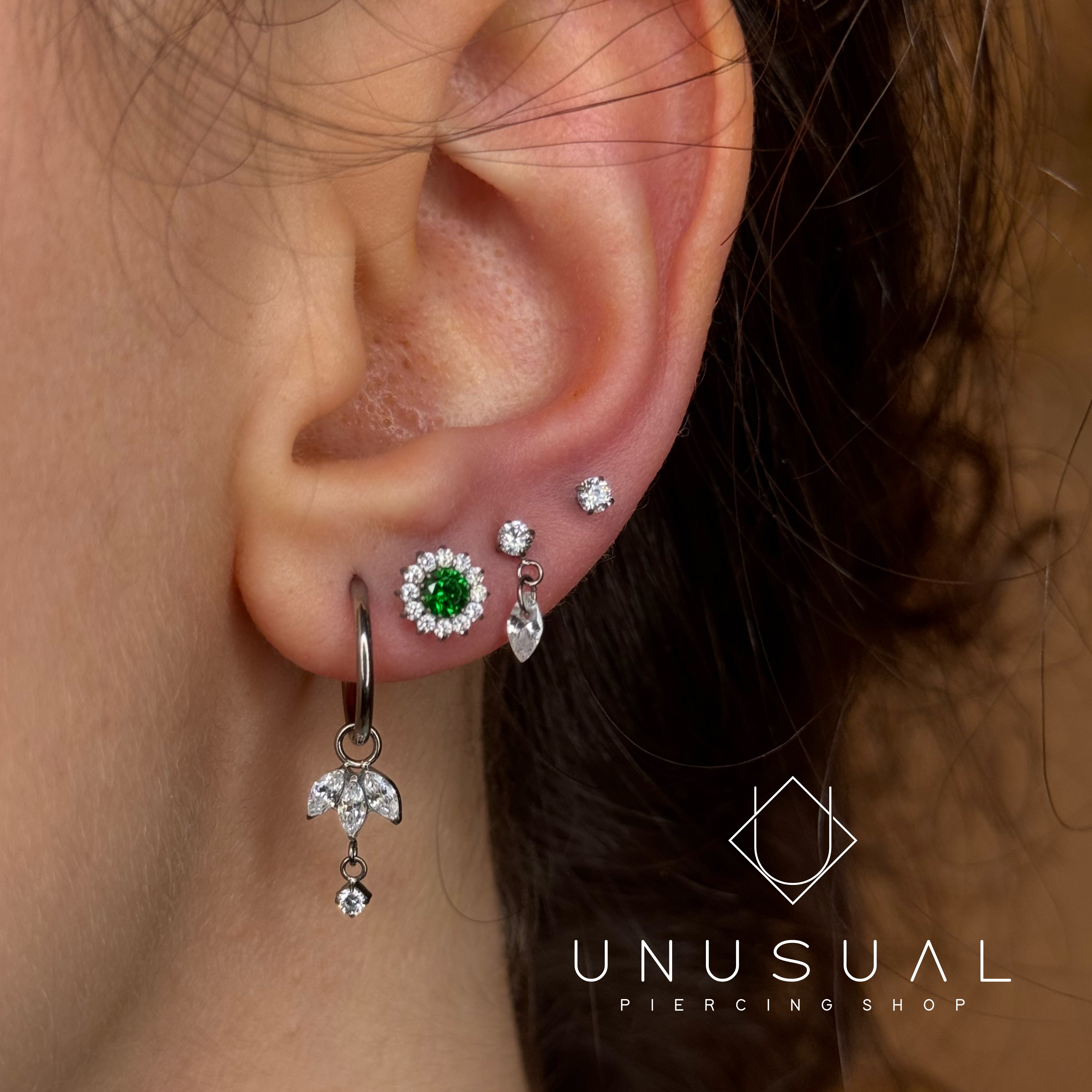 Sunflower | Piercing Titanio