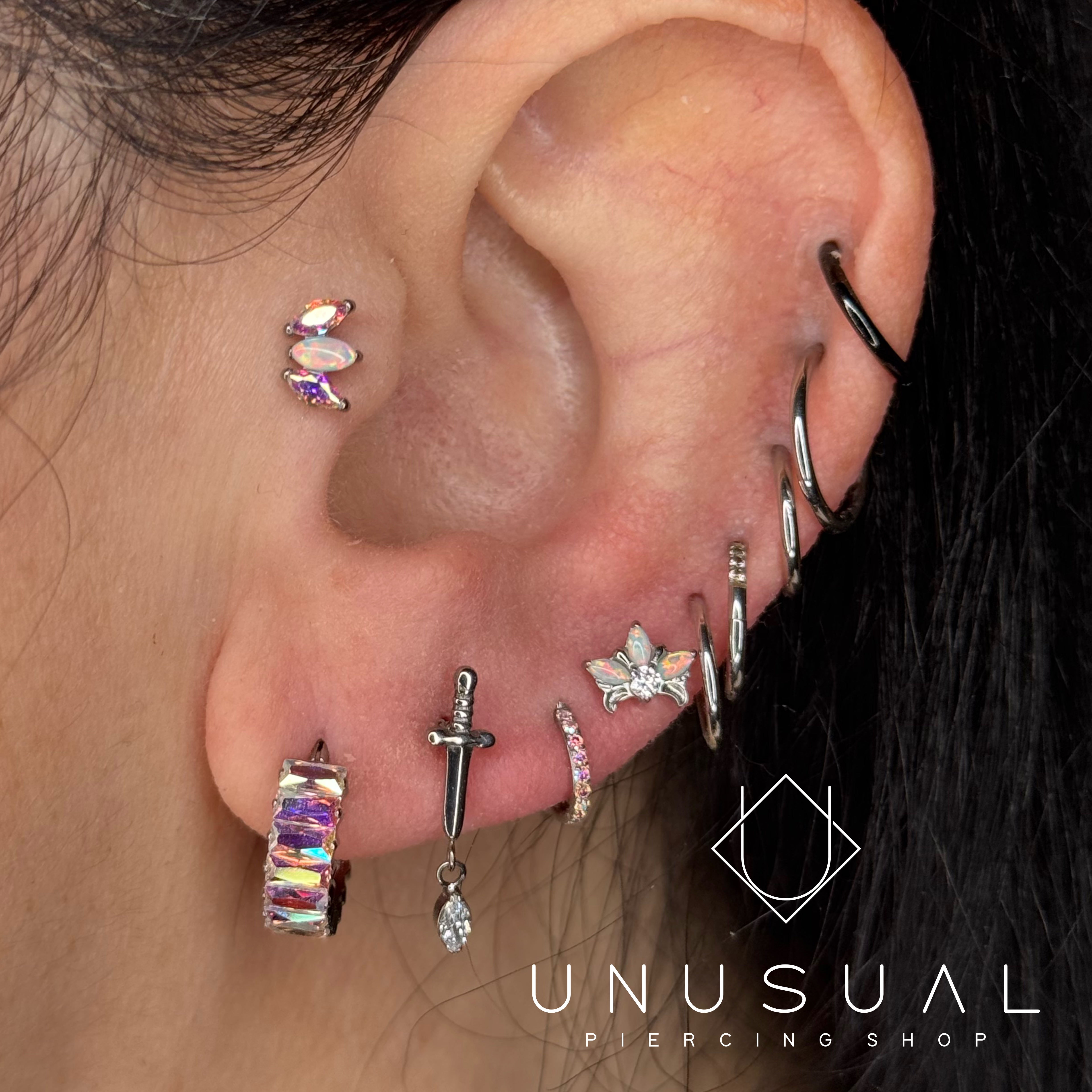 Pendant Sward | Piercing Titanio