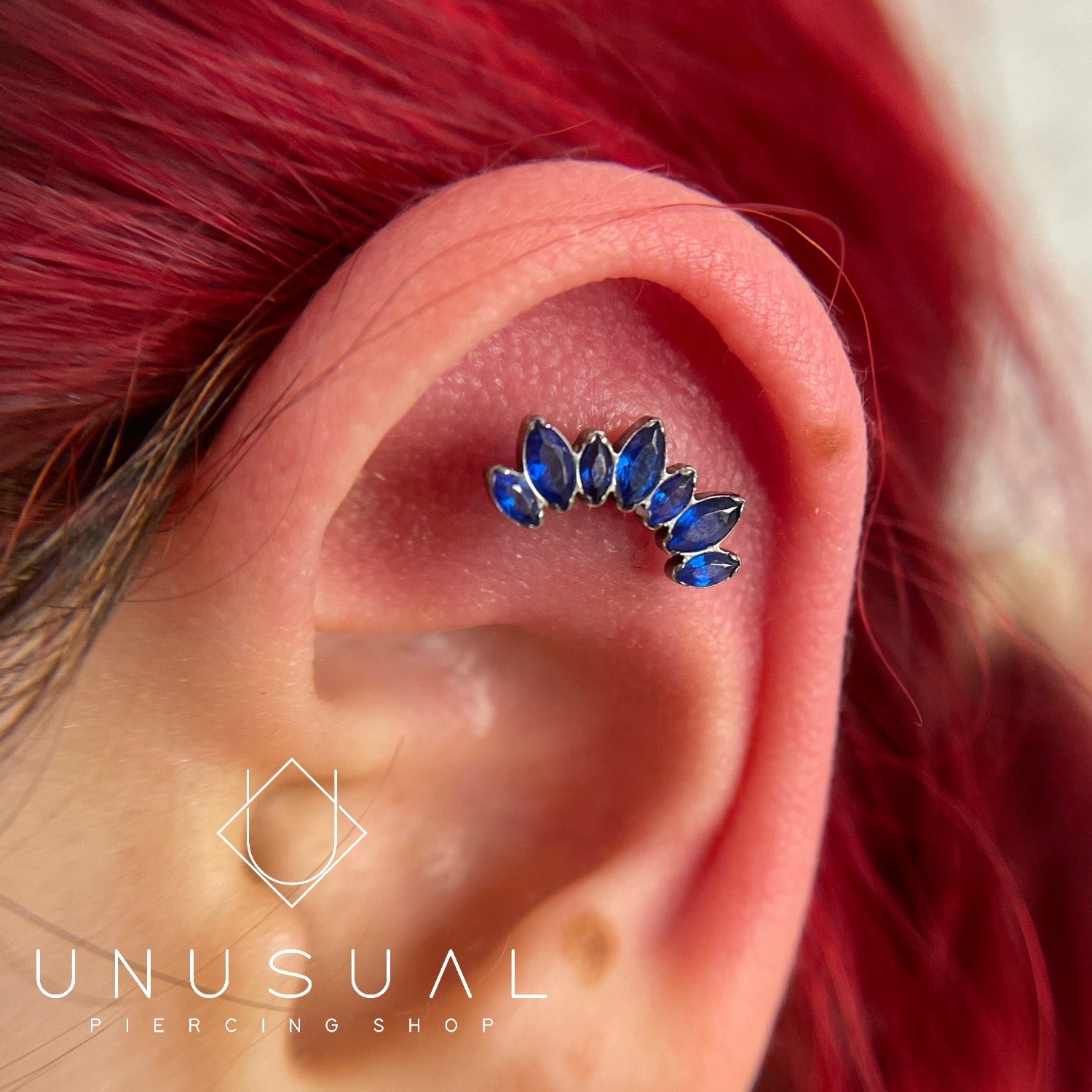 Blu Diadem Piercing - UnusualPiercingShop.com