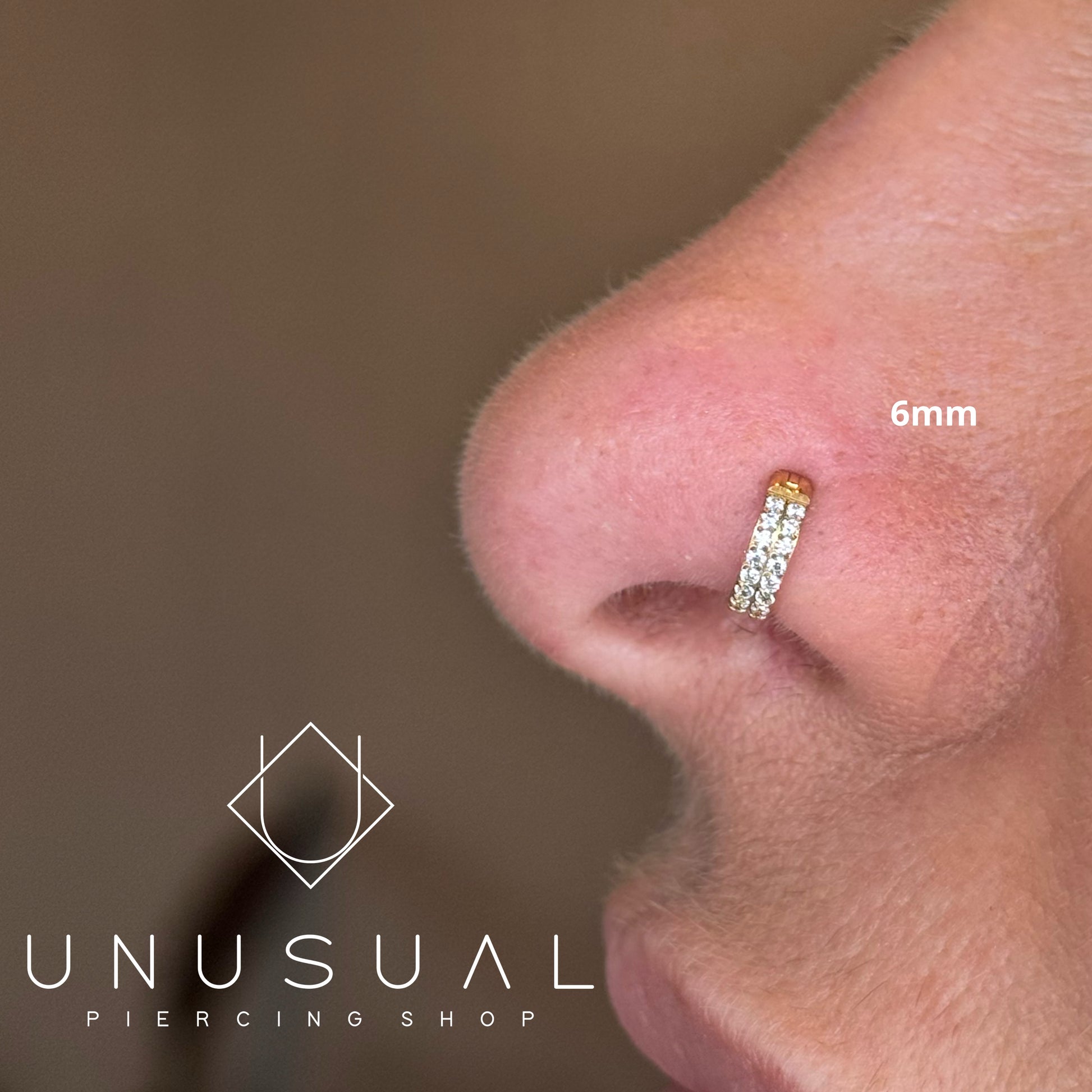 Double Stylish | Clicker Piercing Titanio - UnusualPiercingShop.com