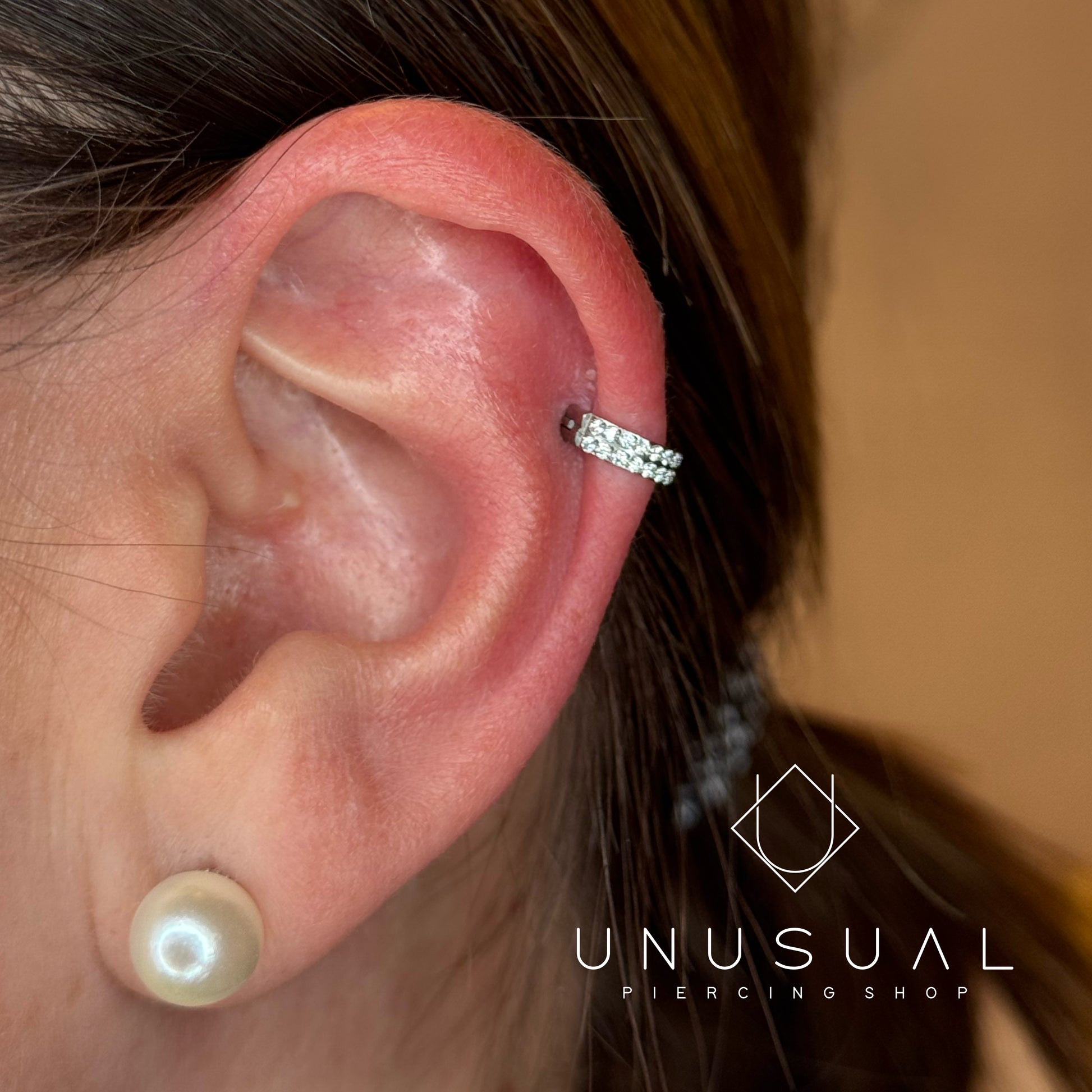 Double Stylish | Clicker Piercing Titanio - UnusualPiercingShop.com