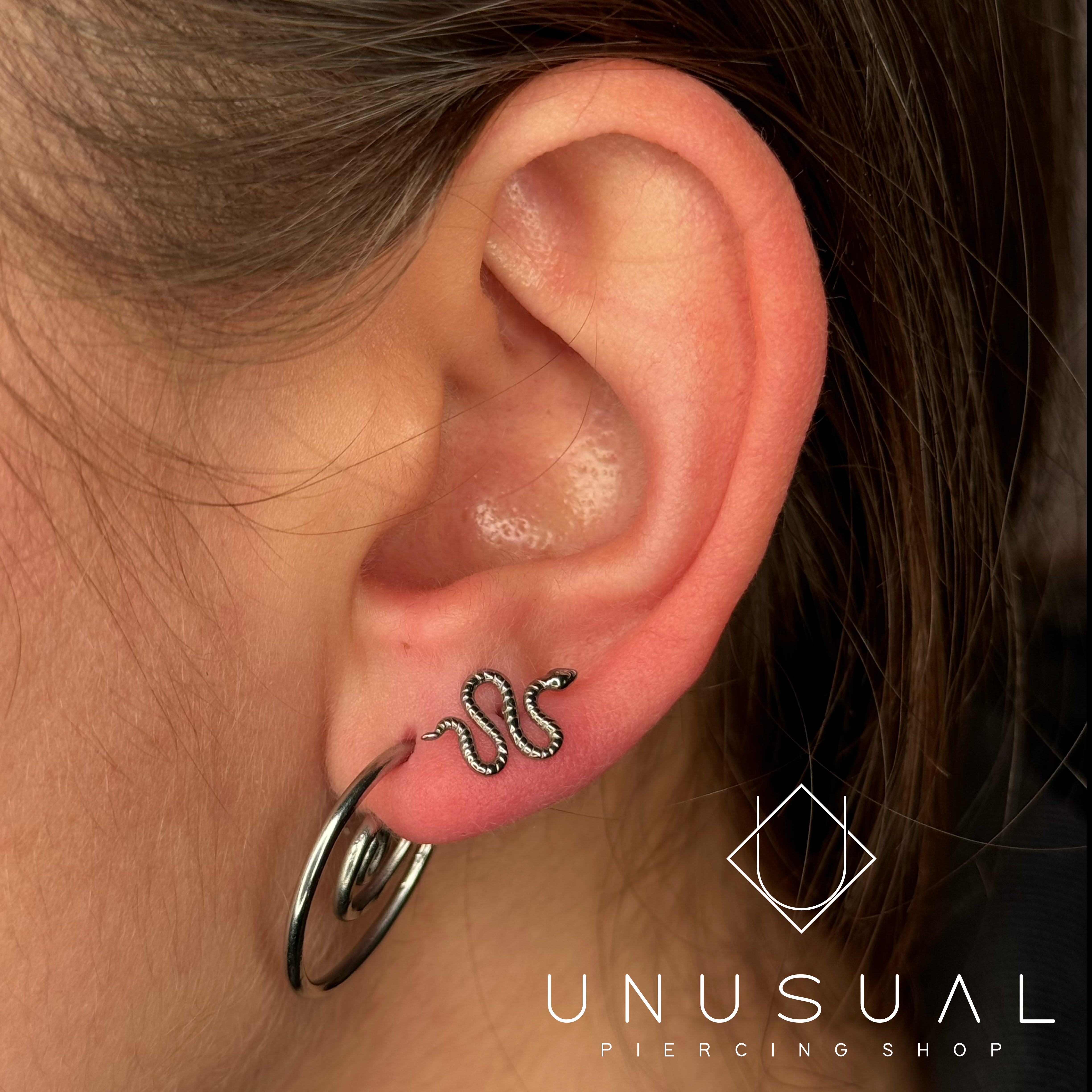Cobra Snake | Piercing Titanio