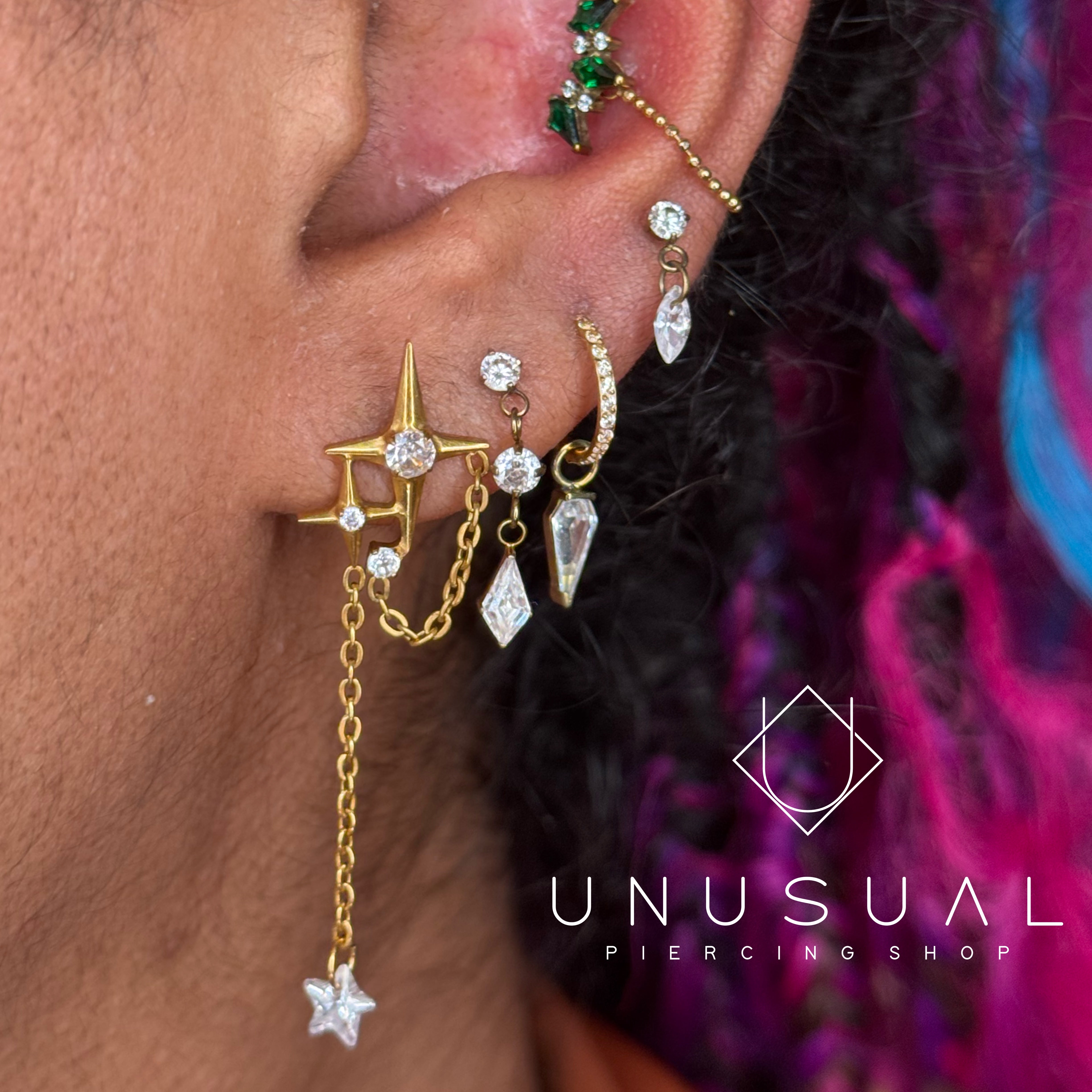 Under the Stars | Piercing Titanio