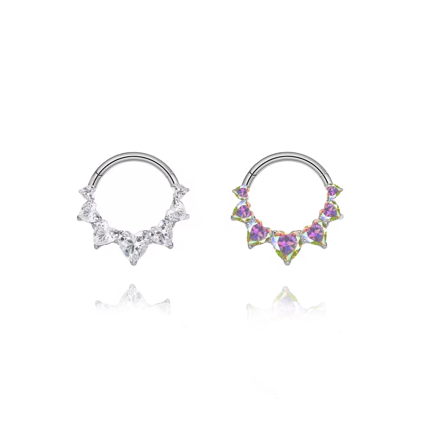 Heartbeat | Daith e Septum Piercing Titanio