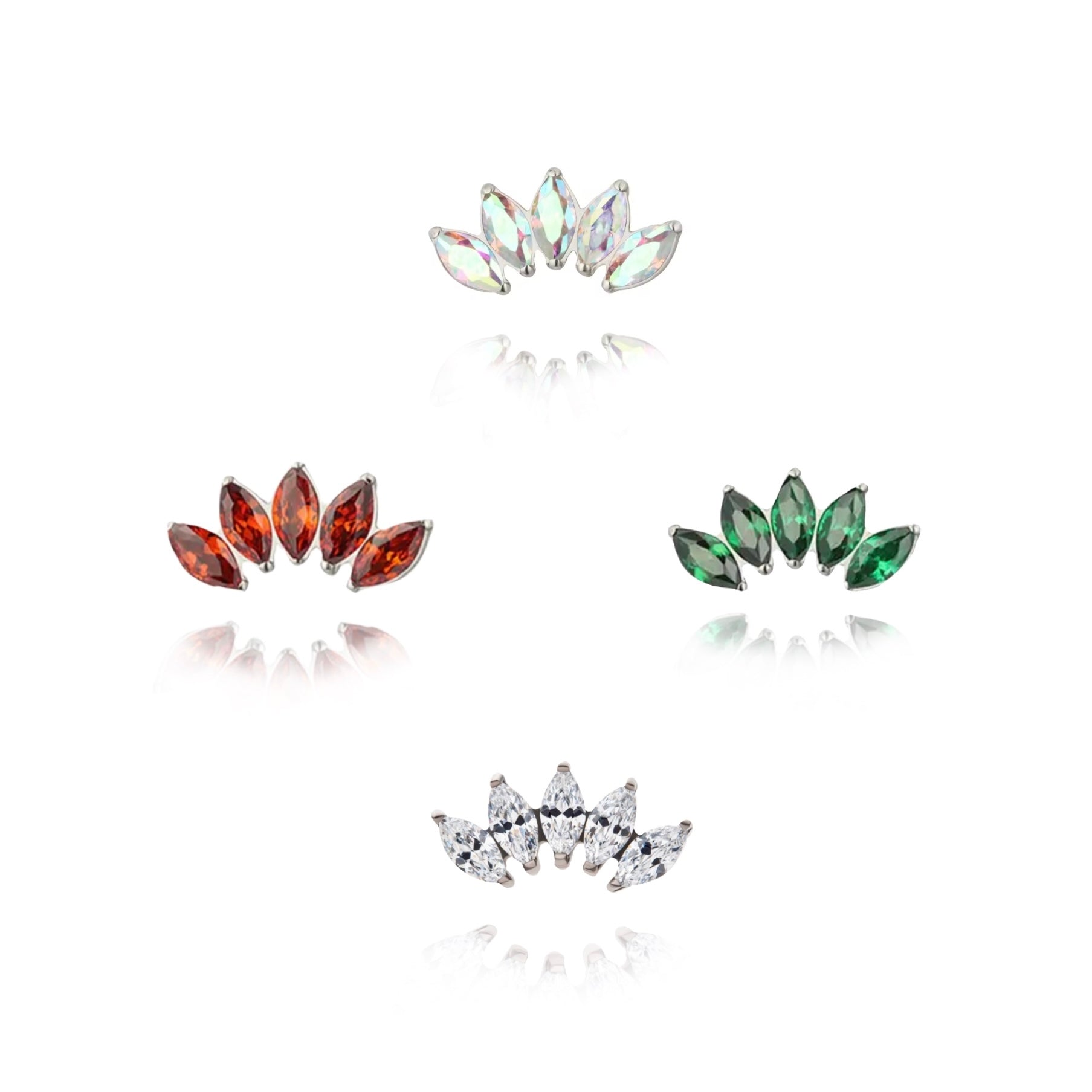 Big Marquise | Piercing Titanio