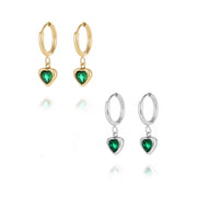 Dangling Heart | Orecchini Acciaio Chirurgico